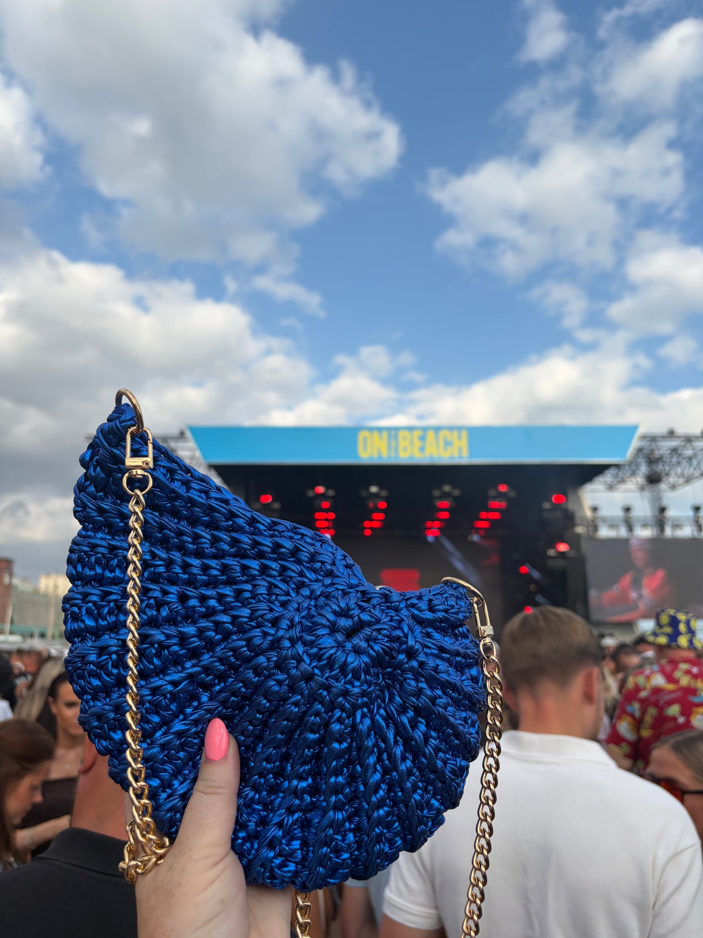 The Crochet Shell Bag
