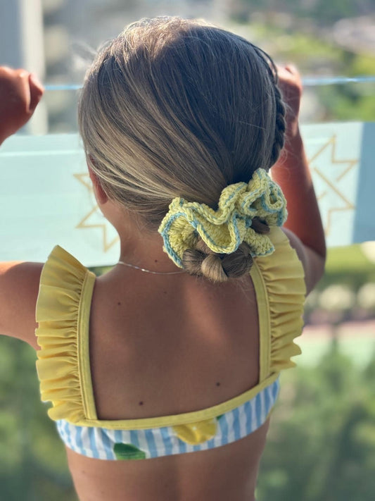 Crochet Hair Scrunchies