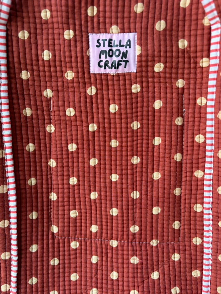 Brown Spotty Tote