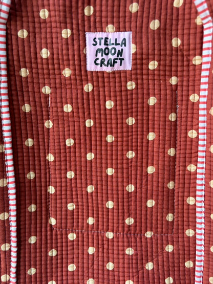 Brown Spotty Tote