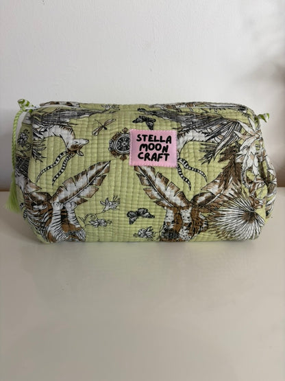 Green Jungle Wash Bag Set