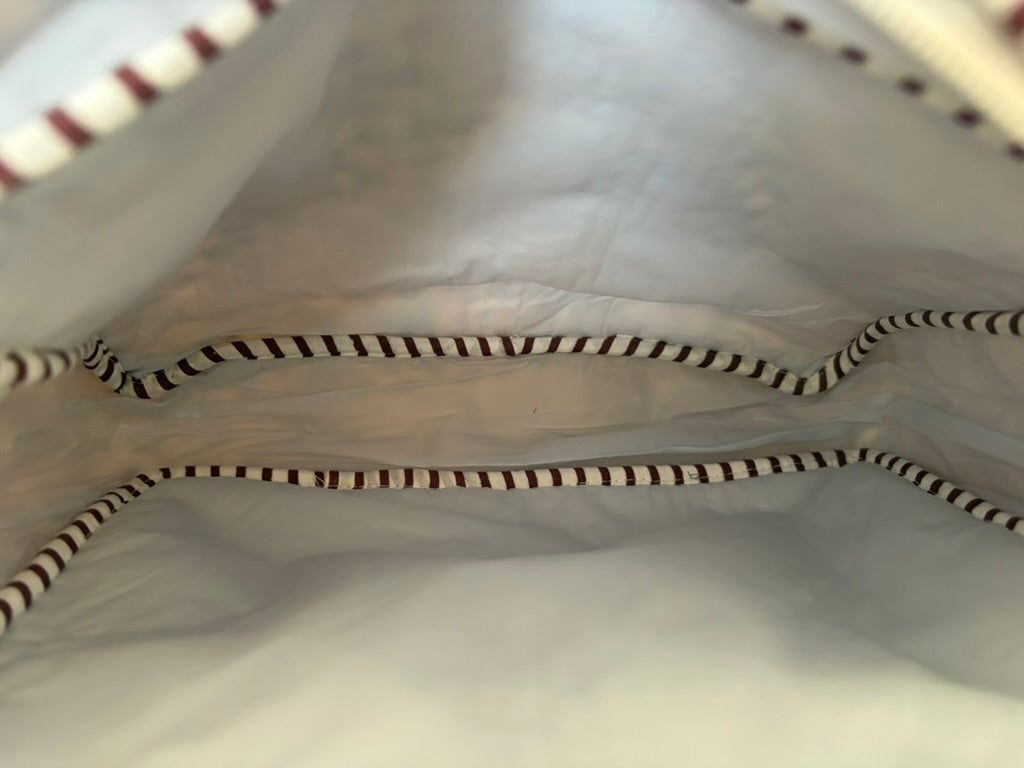Scalloped Leopard Wash Bag