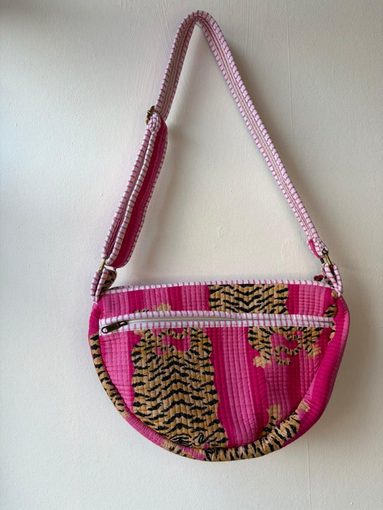Pink Tiger Sling Bag