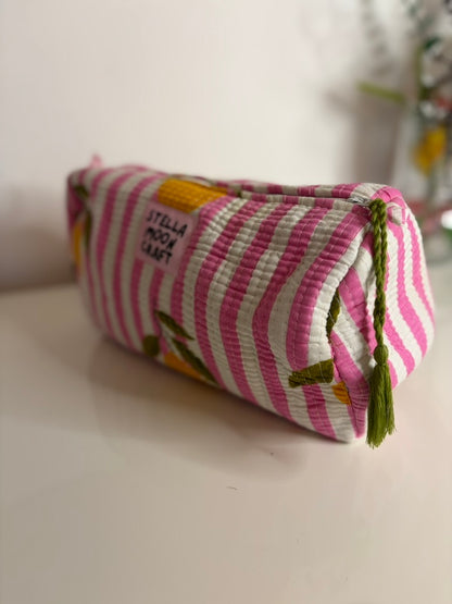 Lemon Wash Bag Set