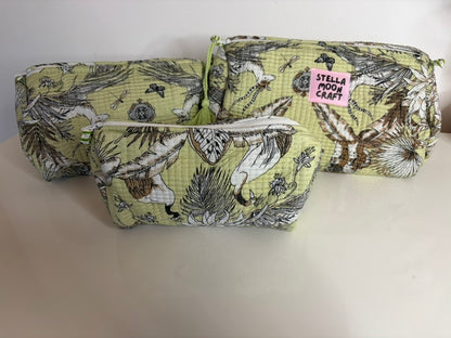 Green Jungle Wash Bag Set