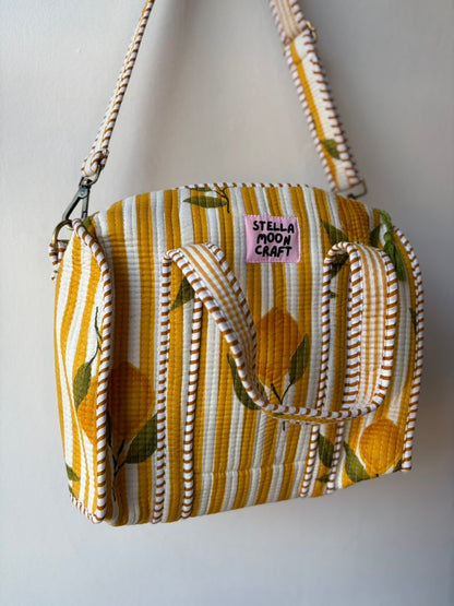 Mini Duffle Bag Lemons