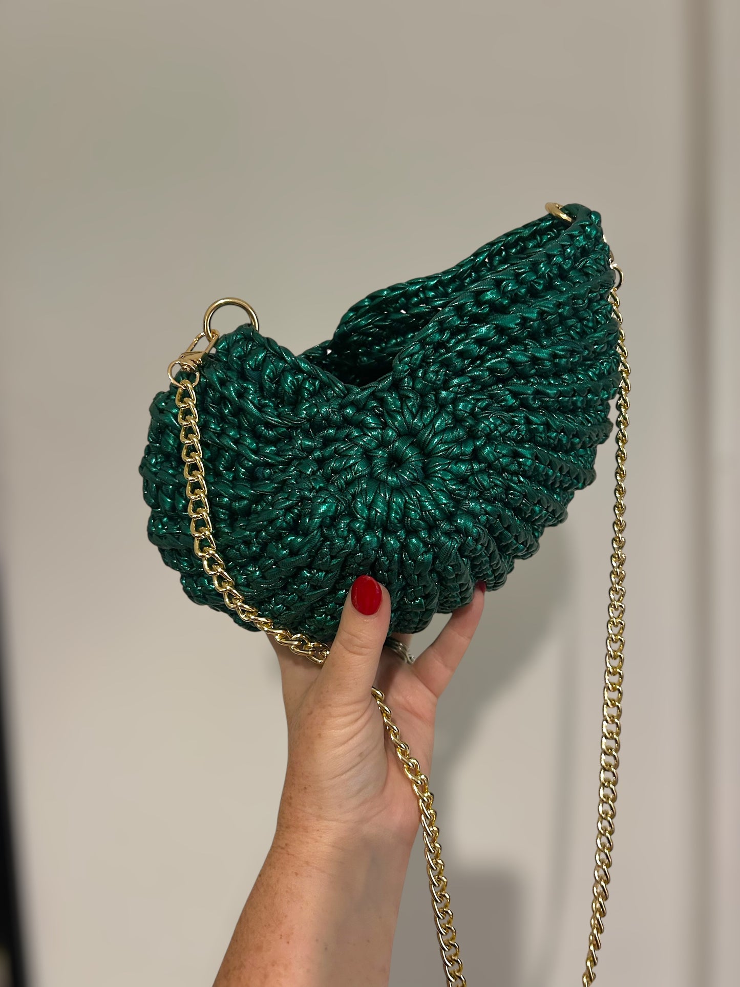 Shell Crochet Handbag