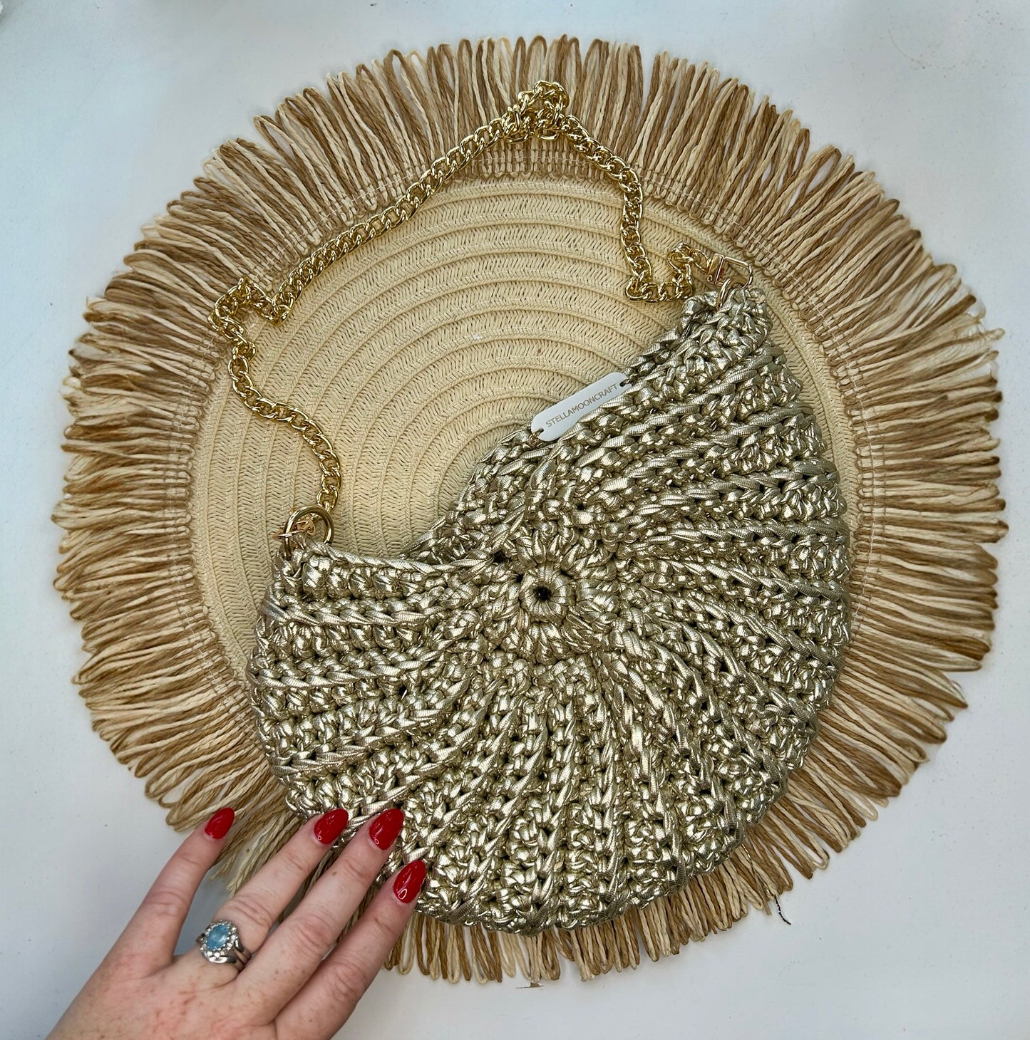 Crochet Shell Bag Pattern PDF - Digital Download