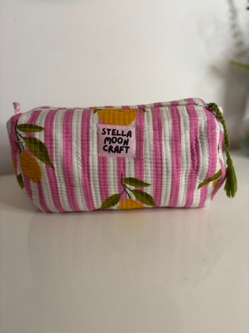 Lemon Wash Bag Set