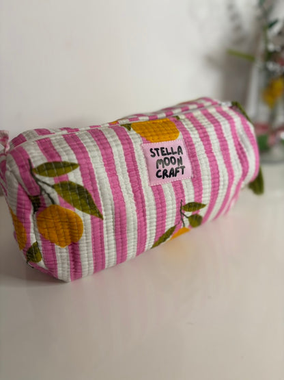 Lemon Wash Bag Set