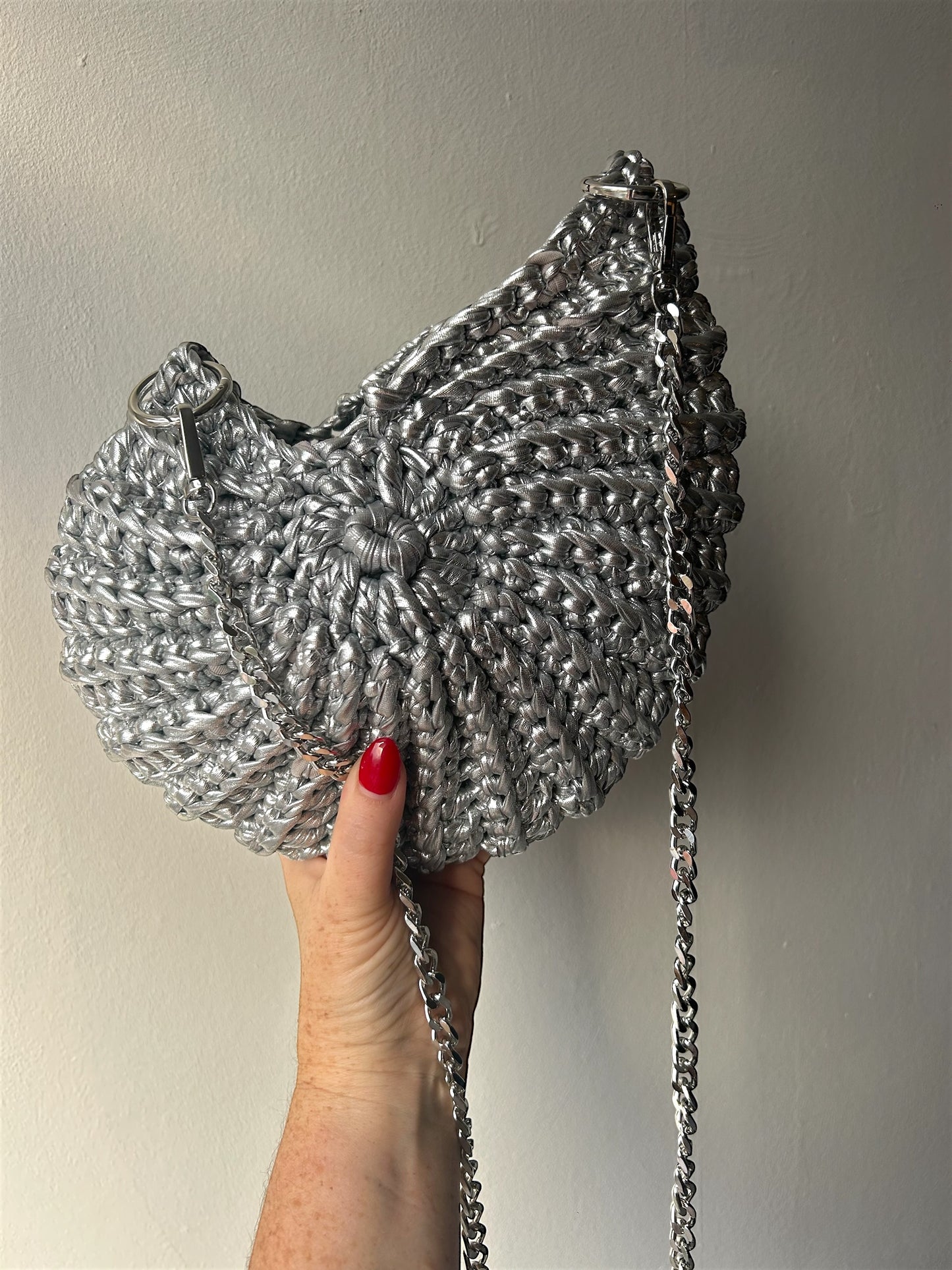 Shell Crochet Handbag