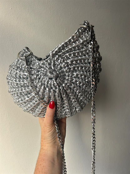 Shell Crochet Handbag