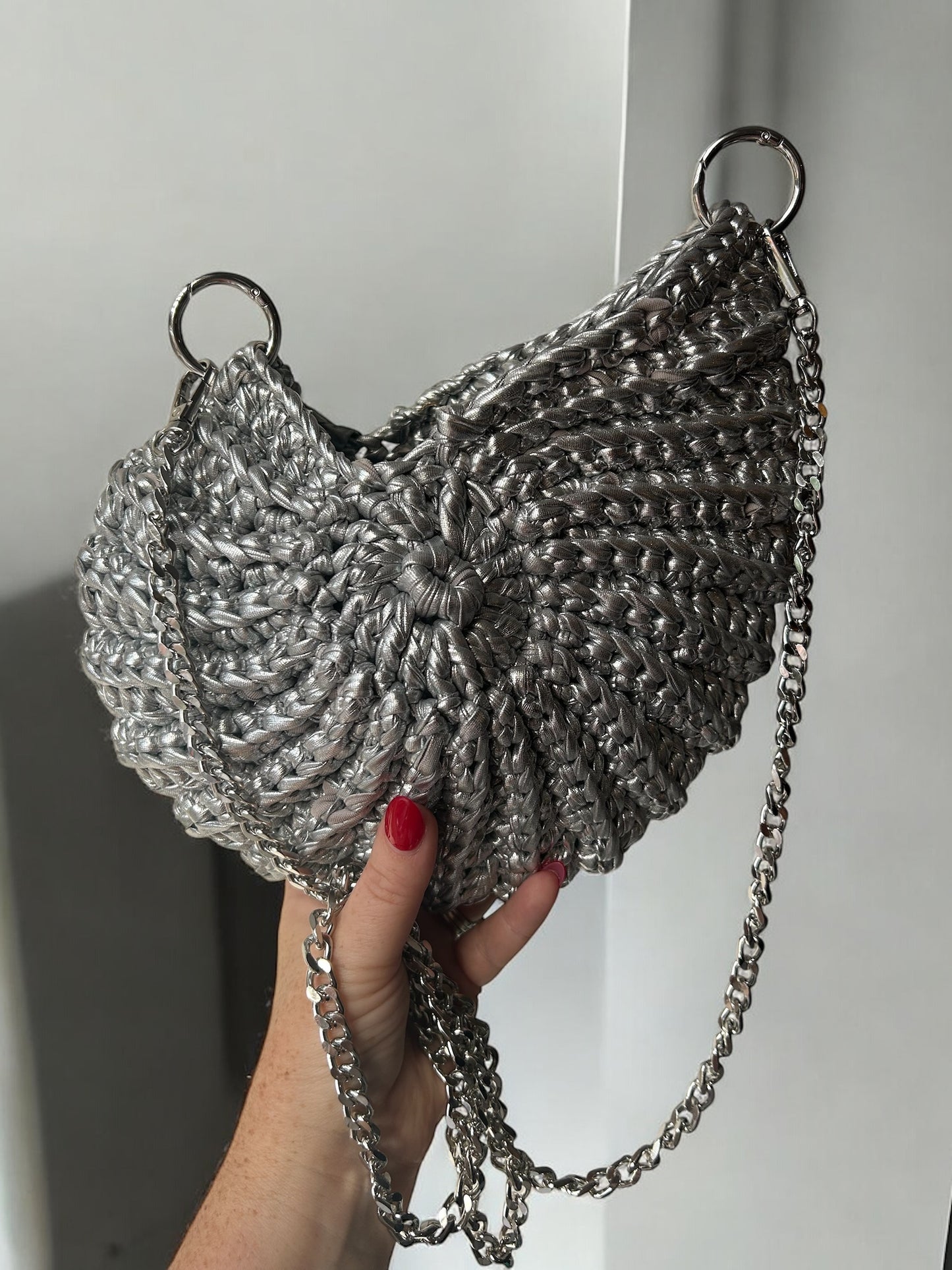 Shell Crochet Handbag