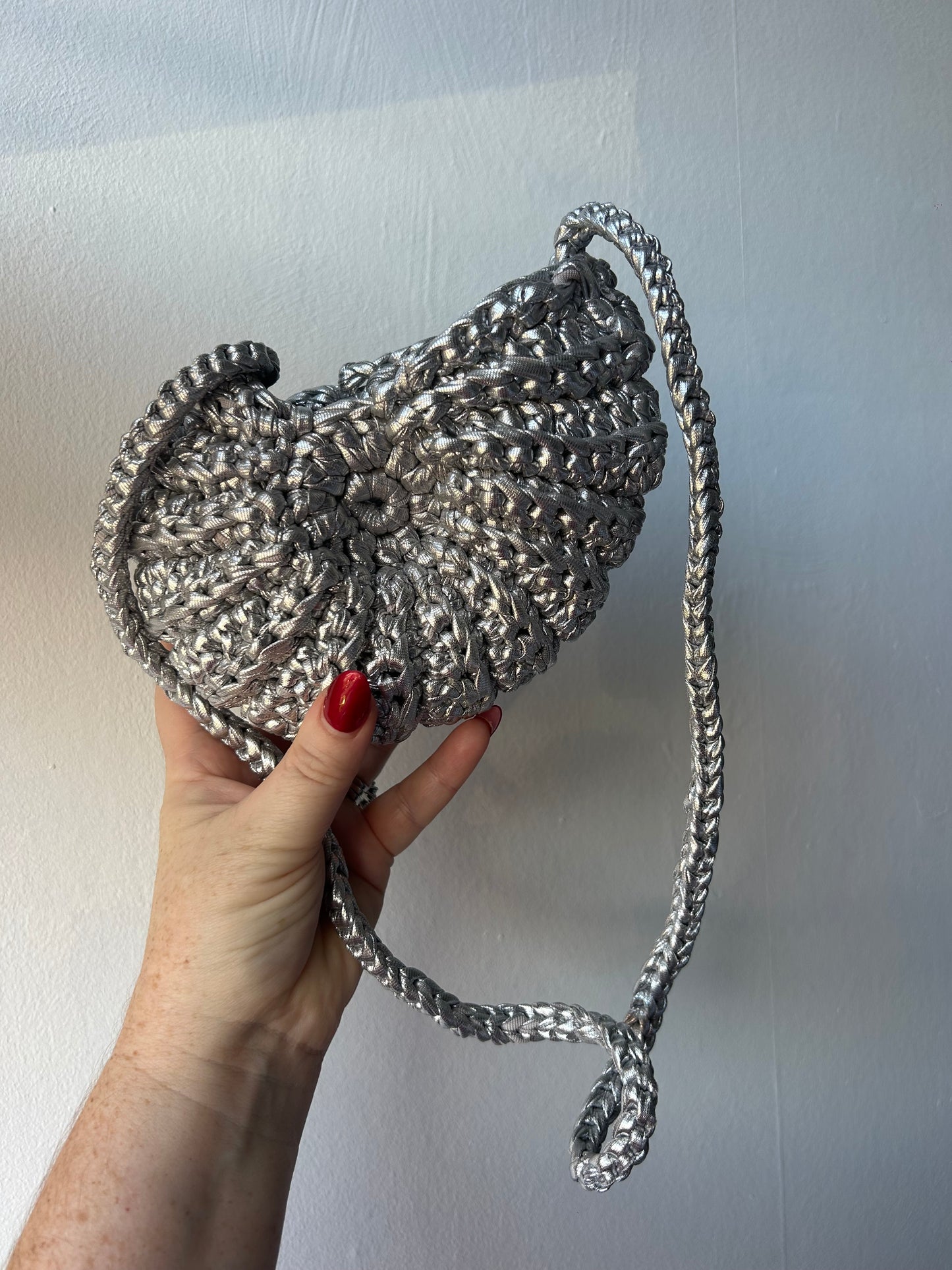 Mini Shell Crochet Handbag