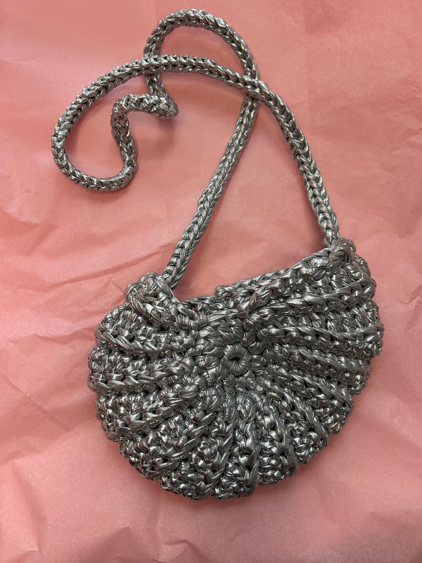 Mini Shell Crochet Handbag