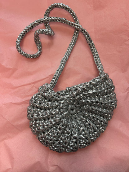 Mini Shell Crochet Handbag