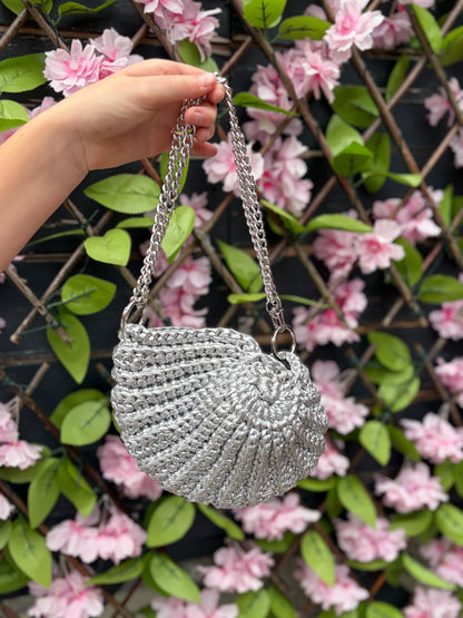 Mini Shell Crochet Handbag
