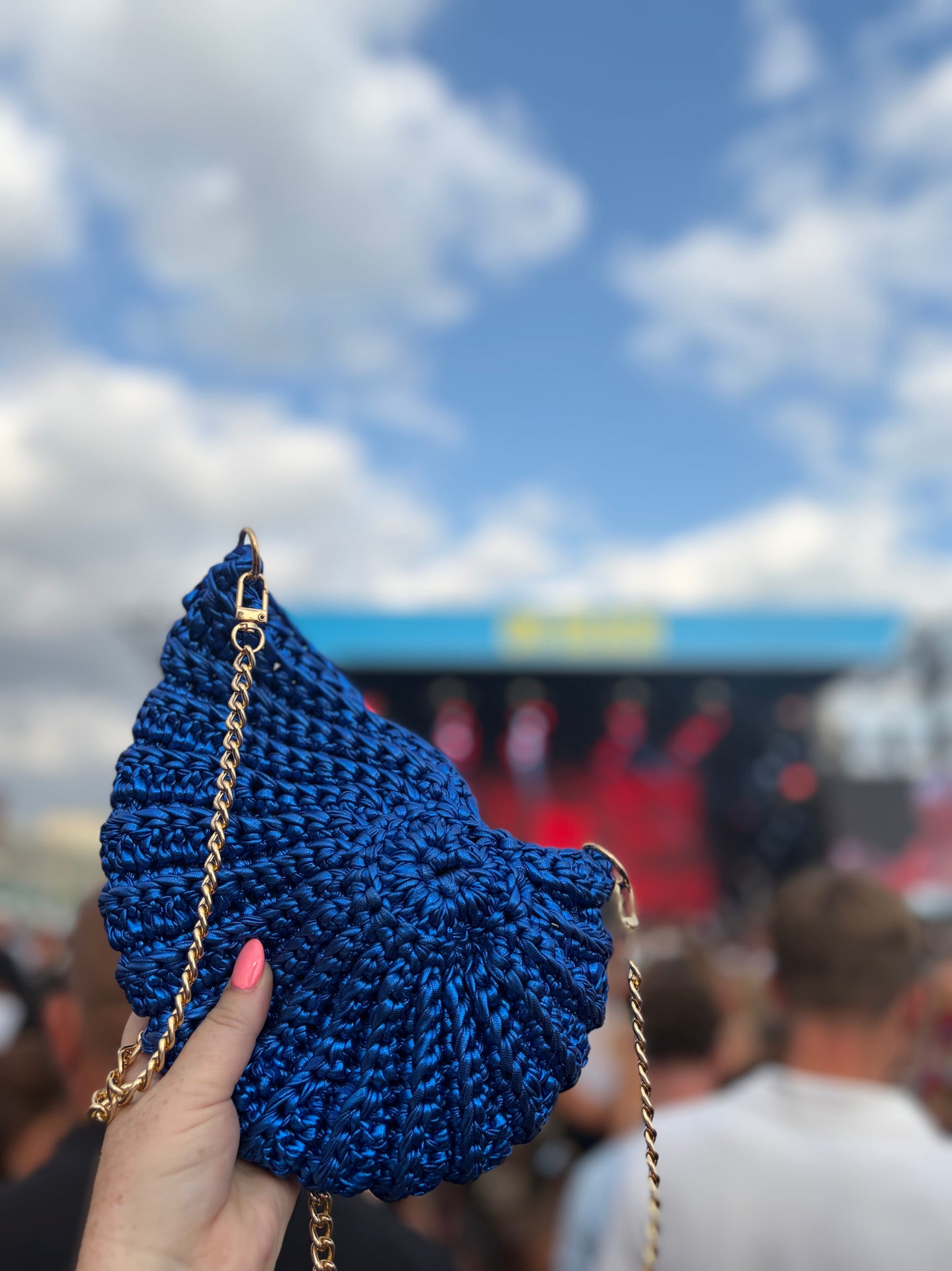 The Crochet Shell Bag