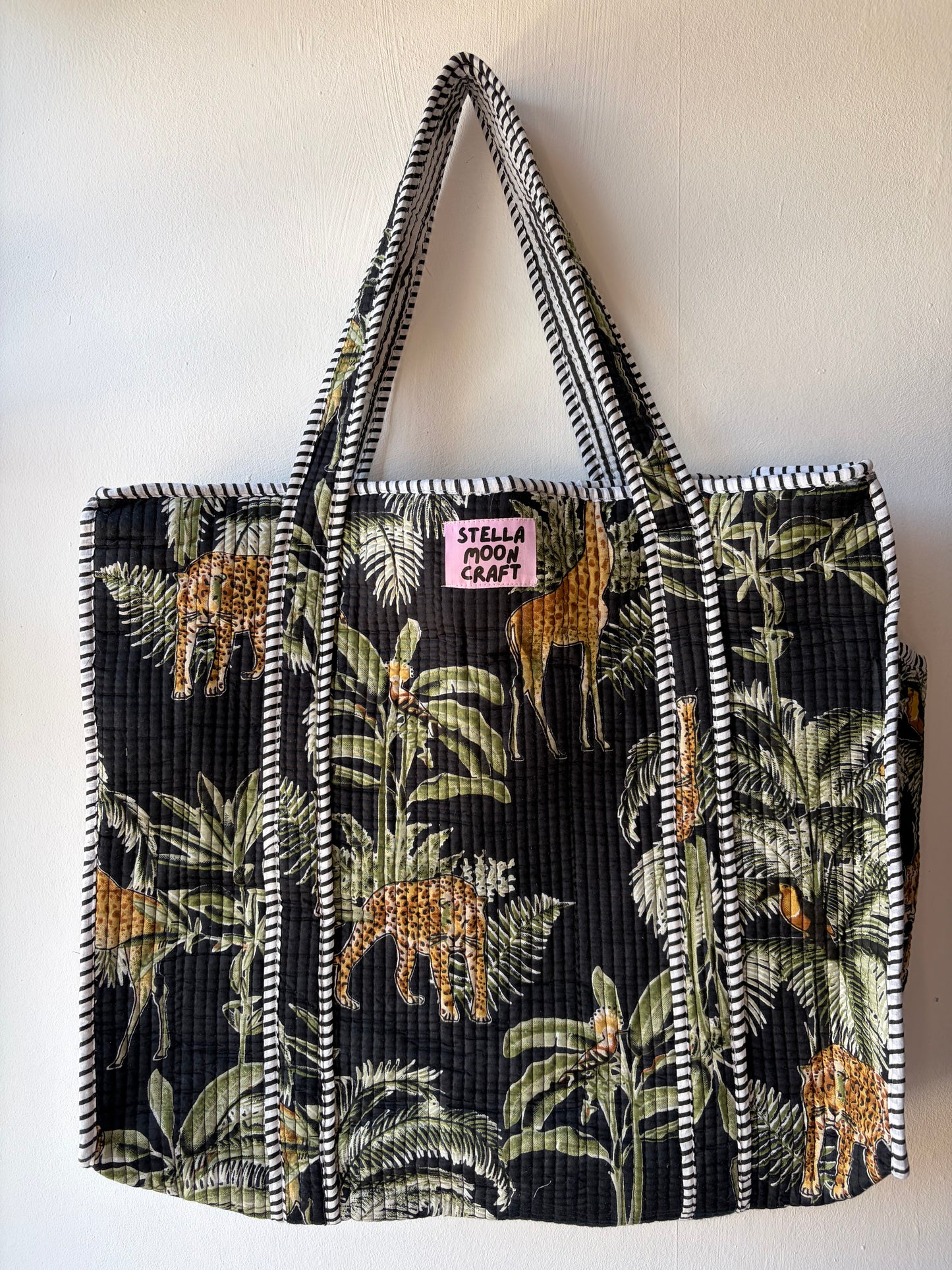 Midnight Jungle Tote