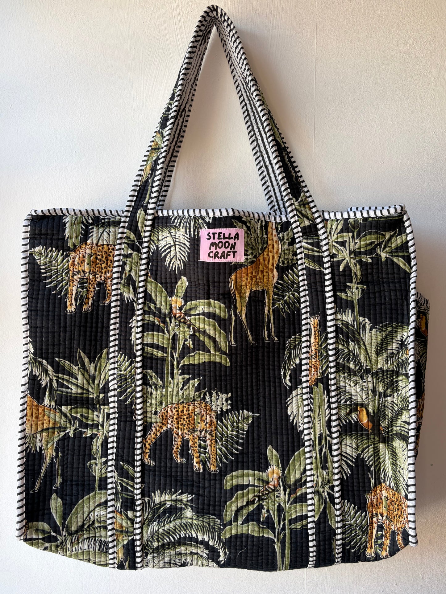 Midnight Jungle Tote