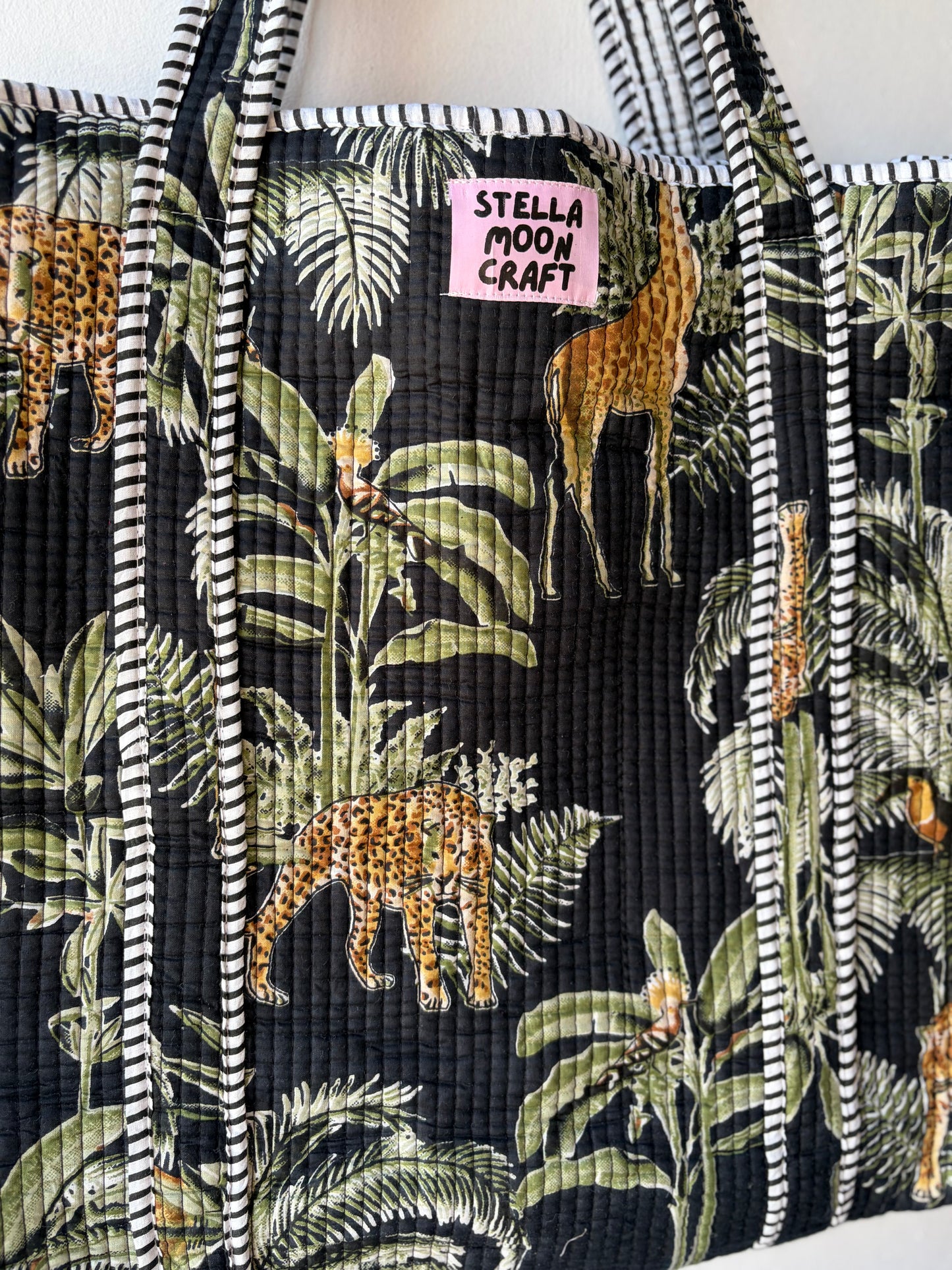 Midnight Jungle Tote