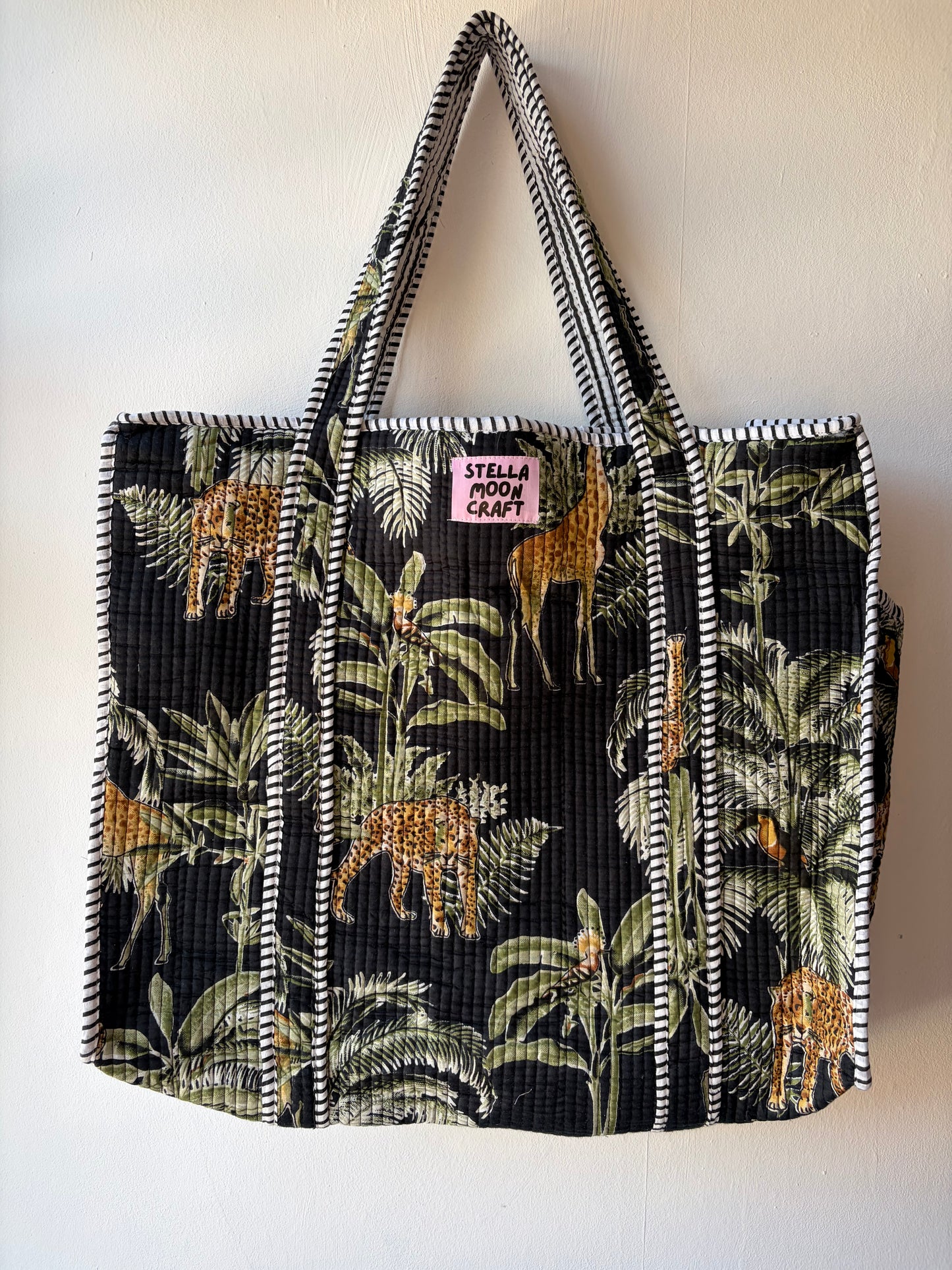 Midnight Jungle Tote
