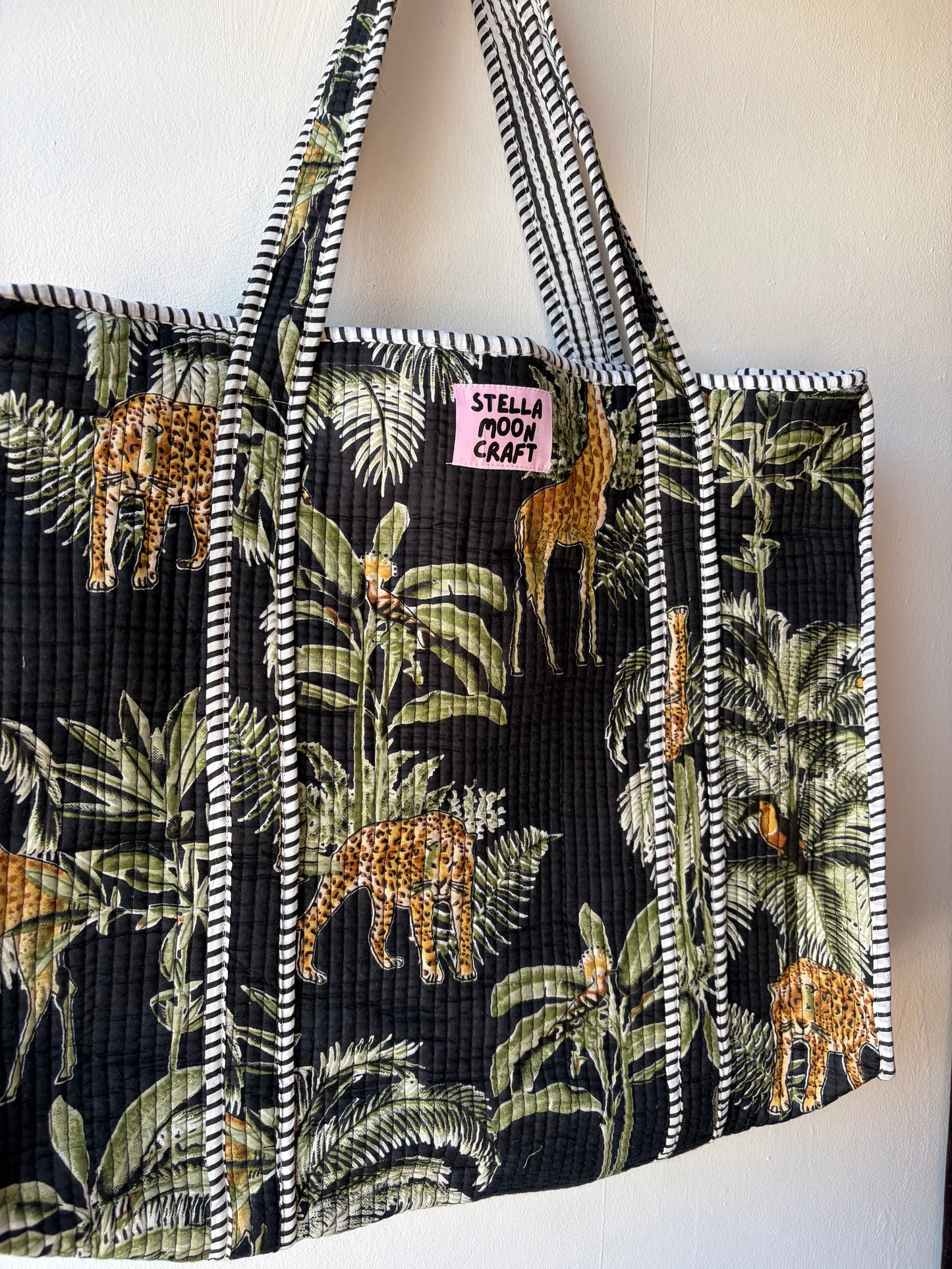 Midnight Jungle Tote