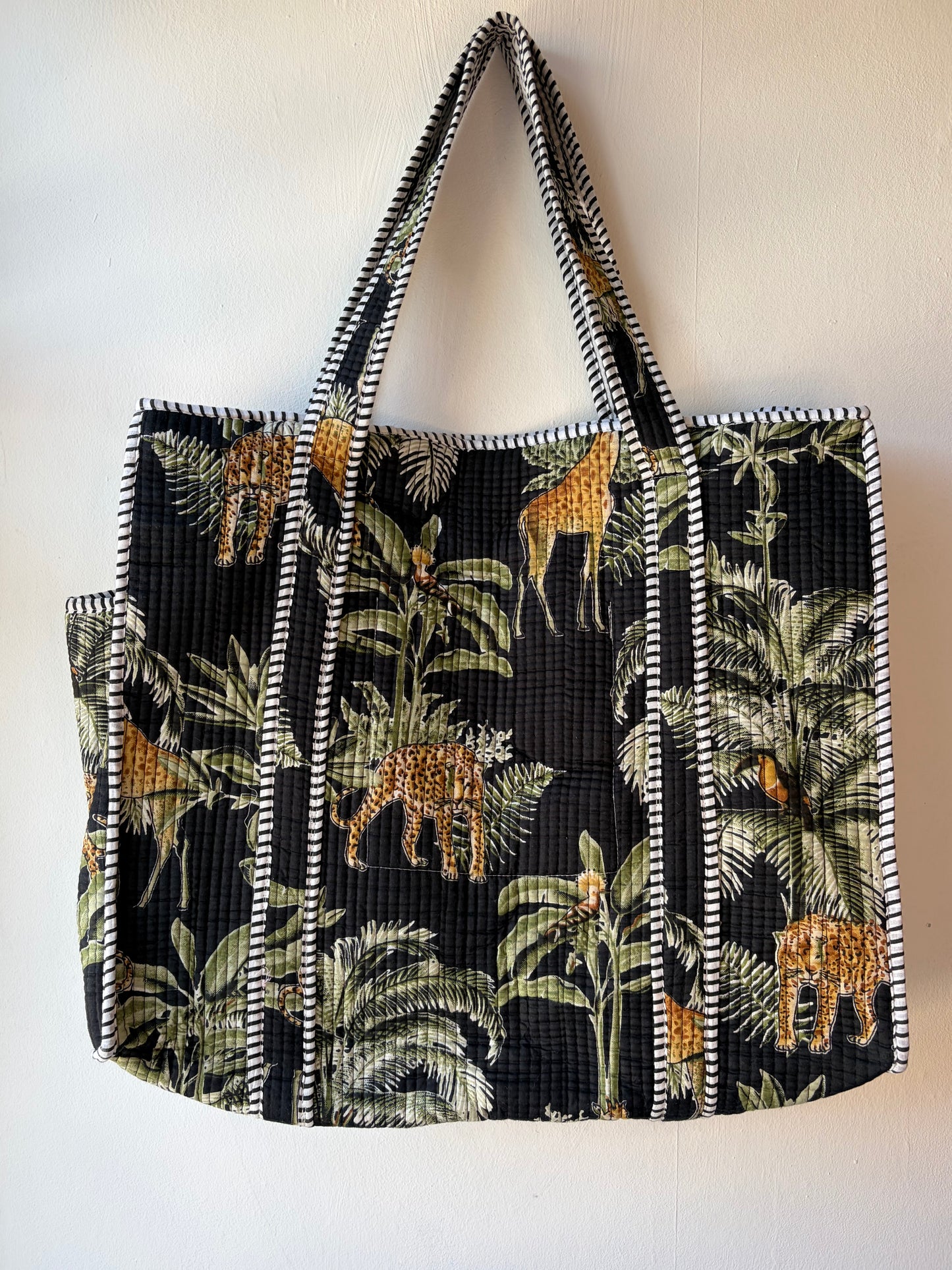 Midnight Jungle Tote